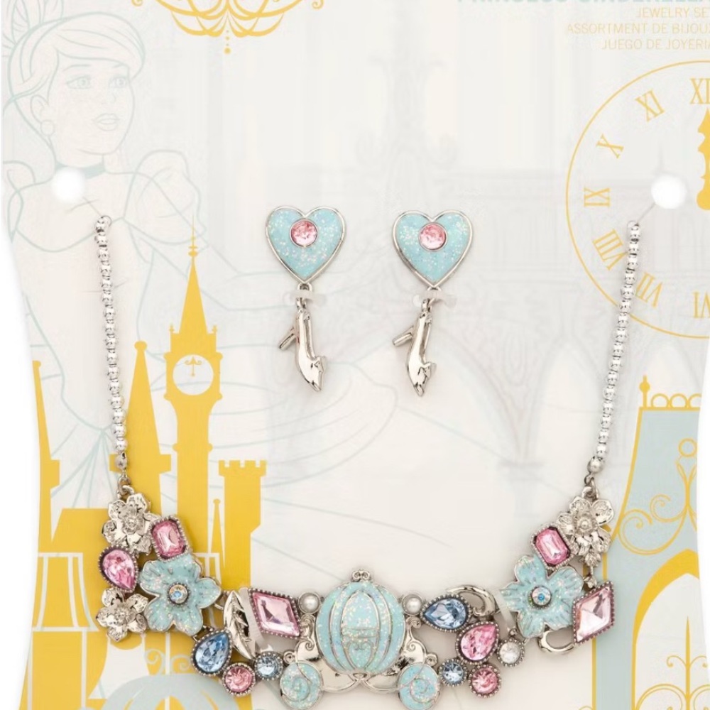 NEW| Disney Princess Cinderella Jewelry Set | kids